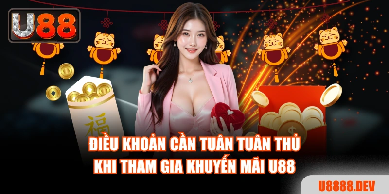 Điều khoản cần tuân tuân thủ khi tham gia khuyến mãi U88