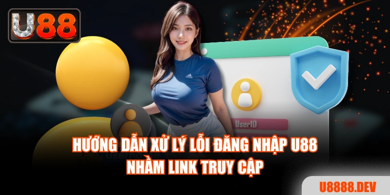 Hướng dẫn xử lý lỗi đăng nhập U88 nhần link truy cập