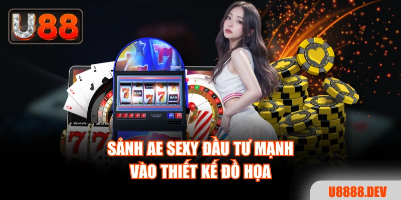 Sảnh AE Sexy đầu tư mạnh vào thiết kế đồ họa